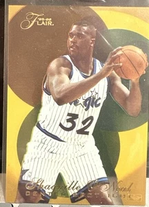1995-96 Fleer Flair Center Spotlight Shaquille Oneal #5, Magic, HOF, Insert - Picture 1 of 2