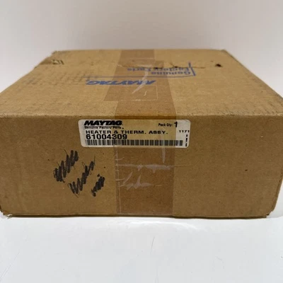 NUEVO Conjunto de calentador de descongelación de refrigerador Maytag 61004309 genuino *ENVÍO GRATUITO* Foto 1 de 4