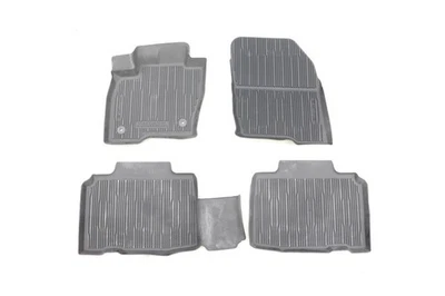 Alfombrillas de goma estilo bandeja delantera y trasera OEM HT4Z-5813300-AA Edge 2017-2024 nuevas Foto 1 de 4