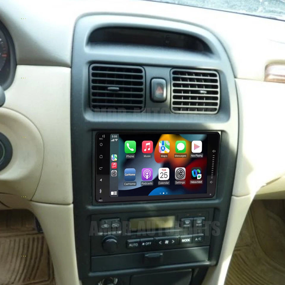 7" For Toyota Solara 1999-2003 Android Apple Carplay Car Stereo Radio GPS Player - Image 1 of 4