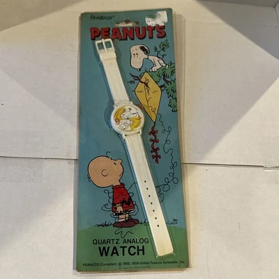 Reloj Personaje Cómic Peanuts Snoopy en Paquete Original de Armitron De Colección  Foto 1 de 4