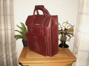 Dr. Martens braun GROß Rucksack Backpack Kiew Leder Tasche 18"x14" (155) - Bild 1 von 8