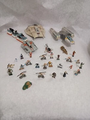 Vintage 1990's Micro Machines Star Wars and Figures. - Image 1 of 4