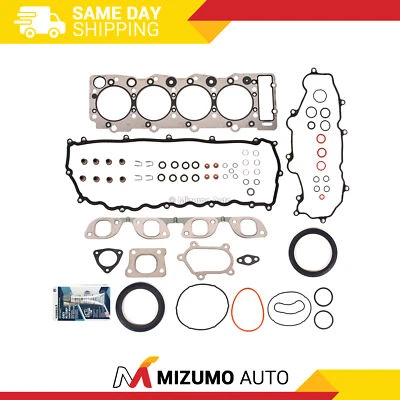 Full Gasket Set Fit 99-04 Isuzu NPR NQR GMC W3 W4 W5 4.8L SOHC Turbo Diesel 4HE1 - Image 1 of 4