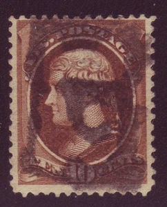 FANCY CANCEL on 10c BN - UNLISTED DESIGN ? - MUST SEE !! - Picture 1 of 1