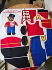 VIP Bear Toy Soldier Outfit Christmas Fabric Panel