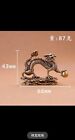 Ornement bronze Xianglong jouant avec les perles et attirant la richesse