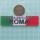 1/700 1/350 Model Plastic Display Plaque Italian battleship Roma mn002-1