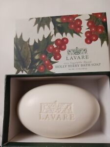 CST Lavare holly berry Bath Soap Bar 12 oz Brand NEW UNUSED ships free fast