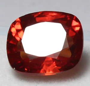 Cojín de tanzanita naranja Tanzania natural certificado 12,05 quilates gemas ... - Imagen 1 de 6