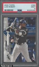 2020 Topps #392 Luis Robert Chicago White Sox RC Rookie PSA 9 MINT