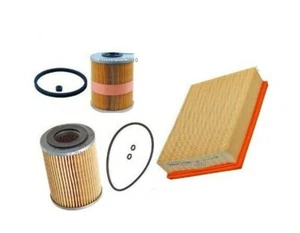 PER VAUXHALL VECTRA 2.0 DI X20DTL KIT MANUTENZIONE 3PZ FILTRO OLIO ARIA DIESEL 95-01 - Foto 1 di 1