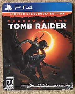 -= Shadow of the Tomb Raider PS4 - Limited STEELBOOK Edition - Brand New! =- - Picture 1 of 2