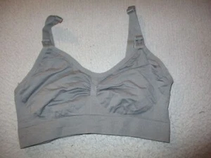 gray sports bra Women's Size M - Picture 1 of 4