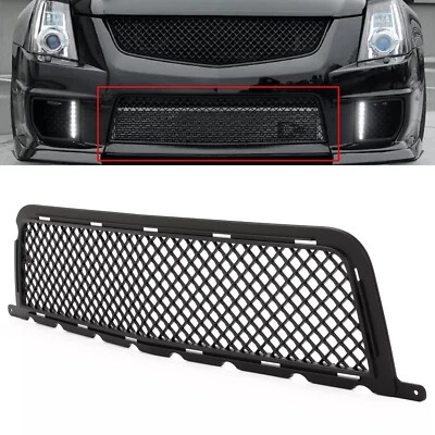 For Cadillac CTS-V 2008-2014 6.2L & 3.6L Combo Black Front Lower Grille Grill - Image 1 of 4