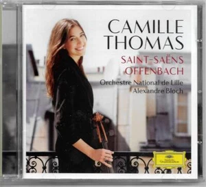 CAMILLE THOMAS Saint-Saens Offenbach  Cello Concertos DG CD Near Mint - Picture 1 of 2
