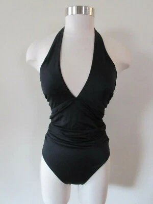 NUEVO CON ETIQUETAS ANN TAYLOR LOFT TRAJE DE BAÑO DE UNA PIEZA TALLA 2 NEGRO (RET $89.50) Foto 1 de 4