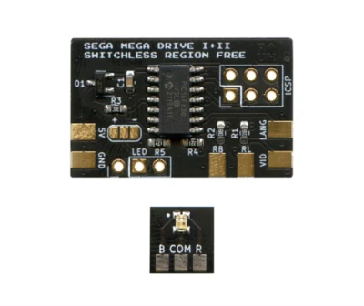 Sega Mega Drive Model 2 Switchless Region Free & 50/60HZ Mod Kit - Image 1 of 3