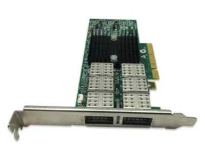 Adaptateur QSFP double port Mellanox ConnectX-3 VPI 40 / 56 GbE MCX354A-FCBT CX354A - Photo 1/3