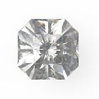 1 to 3 ct Asscher Cut VVS1 Synthetic Clear White sapphire April Birthstone