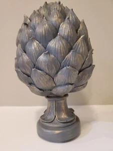 Decorative Artichoke Finial,Ornament, Home Decor, Handpainted, Elegantly Crafted - Picture 1 of 3