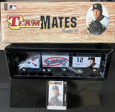 Camión remolque Roger Clemens de los New York Yankees Ltd fundido a presión nuevo en caja certificado Foto 1 de 4