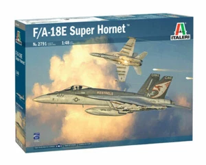 Italeri 2791 F/A 18 Super Hornet 1:48 Plastic Model Plane Kit - Picture 1 of 3