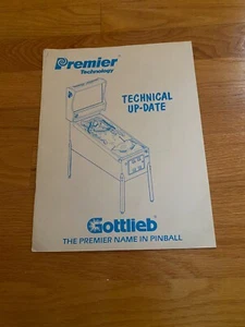 Premier/Gottlieb Pinball Manuale Tecnico Aggiornamento - Foto 1 di 1