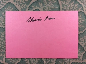 Sherrié Krenn - The Facts of Life - The Facts of Life - Logan- Autographed 1987 - Picture 1 of 2