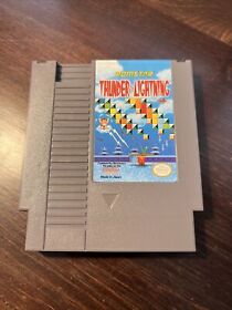 NES Thunder & Lightning (Nintendo Entertainment System, 1990) Tested 