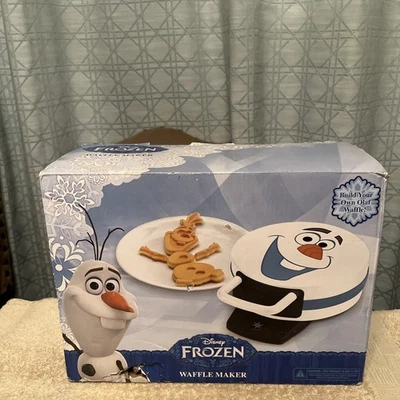 Disney Frozen Build Your Own Olaf Waffle Maker Iron Non Stick - Brand New - Image 1 of 3
