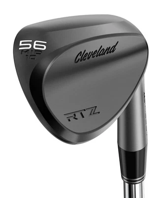 New Cleveland Golf LH RTZ  52*/10* Black Satin Wedge [Mid] Steel Left Handed - Image 1 of 4