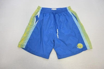 Pantalones Cortos Mitchell Ness Madera Dura Clásicos Baloncesto Golden State Warriors Grandes Foto 1 de 4