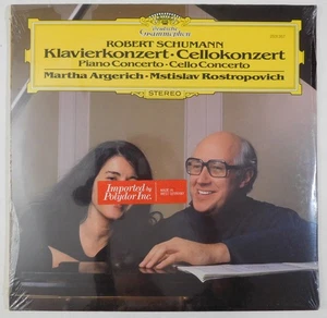 ARGERICH ROSTROPOVICH Schumann Piano, Cello Concertos DG LP 2531 357 SEALED - Picture 1 of 3