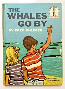 Whales Go By 1959 VTG Book Club Ed Dr Seuss Beginner Fred Phleger Paul Galdone - Picture 1 of 11