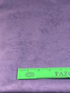 Vintage Wildlederimitat Stoff Pflaume Lila Weich Nähen 70er Jahre Neu aus altem Lagerbestand 3+ Yards x 62 Zoll - Bild 1 von 8