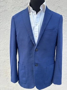 ⭐️ HUGO BOSS REYNO / WAVE SUPER 120 SUIT 42 REGULAR ⭐️ - Picture 1 of 10