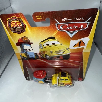 Disney Pixar Cars Luigi & Guido Corsa e Soccorso Diecast 1:55 Posta Combinata - Immagine 1 di 4