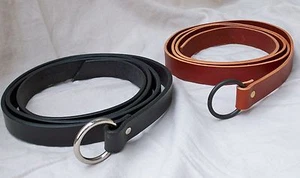 3/4" Wide Slender Medieval Ring Belt SCA Faire Pirate Rennie Steampunk Knight - Picture 1 of 2