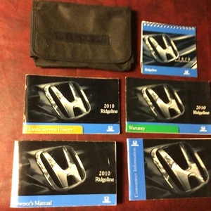 2010 10 HONDA RIDGELINE OWNERS MANUAL BOOKS REF GUIDE CASE ALL MODELS - Picture 1 of 5