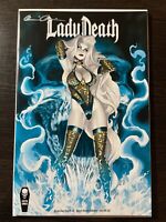 NM LADY DEATH SCORCHED EARTH #1 BOUDOIR Ed ANTHONY SPAY SIGNED PULIDO wCOA