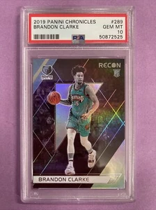 2019-20 Panini Chronicles Recon Brandon Clarke RC Rookie #289 PSA 10 GEM MINT - Picture 1 of 2