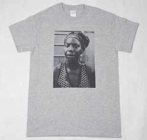 Nina Simone grau T-Shirt Größen S-3XL blm Bürgerrechte - Bild 1 von 4