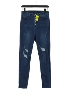 Quiz Women's Jeans W 28 in Blue Cotton with Elastane, Polyester, Viscose Skinny - Picture 1 of 5