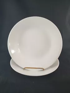 Plato de postre de pan blanco Corelle by Corning diapositiva de 6 3/4". Juego de 2 - Imagen 1 de 5