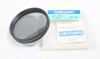 Genuine Heliopan JET-POL Linear 82mm ES 82 Polarizing Lens Filter Polariser - Image 1 of 3