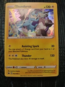 Pokemon - Thundurus - 052/198 - Holo Rare - Chilling Reign - NM/M - New - Picture 1 of 3