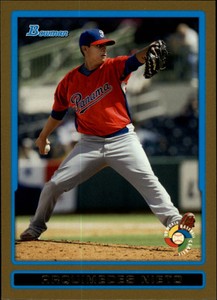 2009 Bowman Draft WBC Prospects Gold #BDPW12 Arquimedes Nieto