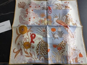 Hermes 45 Precious Paradise Detail Seidentuch von Katie Scott Etikett Box unbenutzt. - Bild 1 von 6