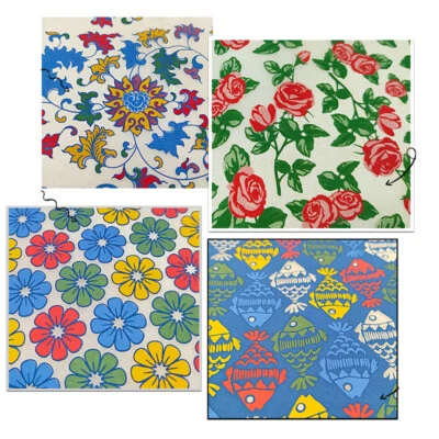 1PC Pottery Ceramic Underglaze Glaze Decals Art Floral DIY Transfer Paper Decor - Image 1 of 4